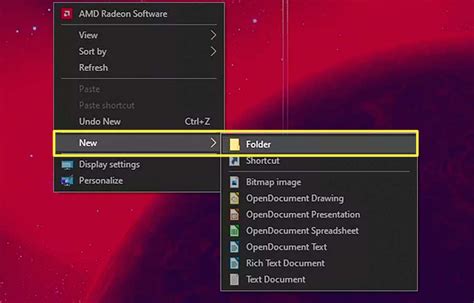 How to Create a New Folder in Windows