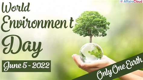 World Environment Day 2022 - June 5