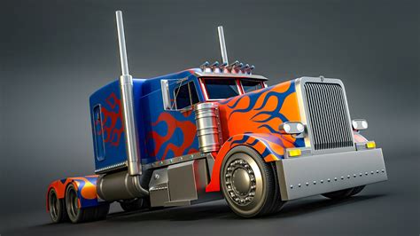 Optimus Prime Truck Model