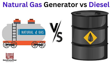 Natural Gas Generator VS Diesel? Which One Is Best And Why? - GeneratorEver