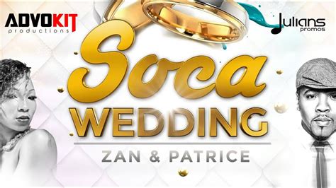 Zan & Patrice Roberts - Soca Wedding "2015 Trinidad Soca" - YouTube