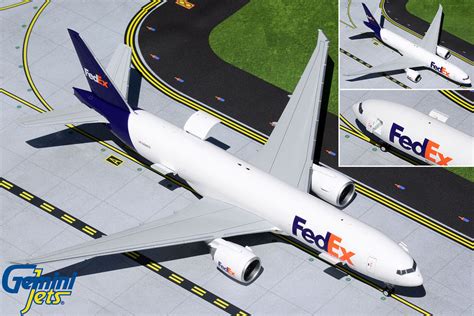 FedEx Boeing 777F Interactive N888FD GeminiJets G2FDX951 Scale 1:200 – PandaFox Toys