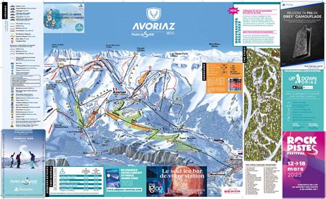 Avoriaz Ski Resort Piste Maps