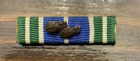 ARMY ACHIEVEMENT MEDAL-RIBBON BAR-2 OAK LEAF CLUSTERS-USA Army-Military ...