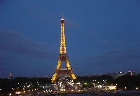 Night view of Eiffel Tower, Paris, France | At the time of c… | Flickr
