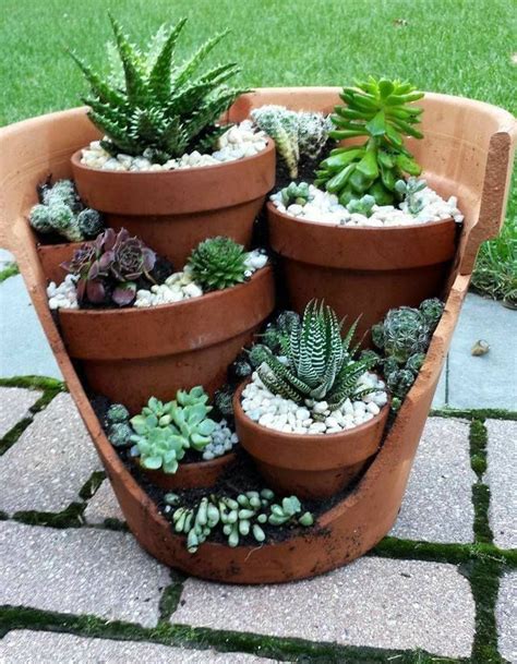 20 Shade Garden Design Ideas | Succulents diy, Succulent planter diy ...