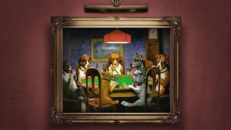 What Is The Painting Of The Dogs Playing Poker