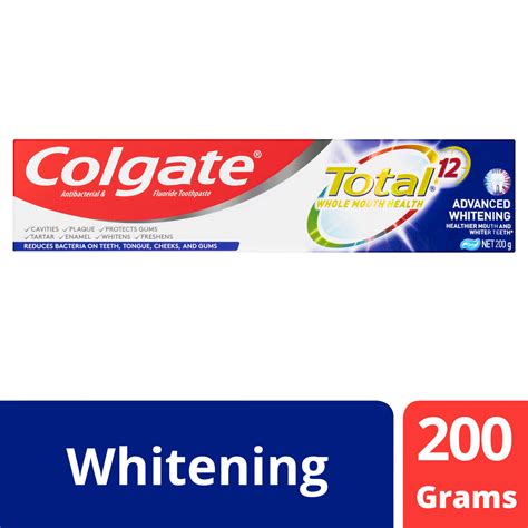 Colgate Total Advanced Antibacterial Fluoride Toothpaste 200g