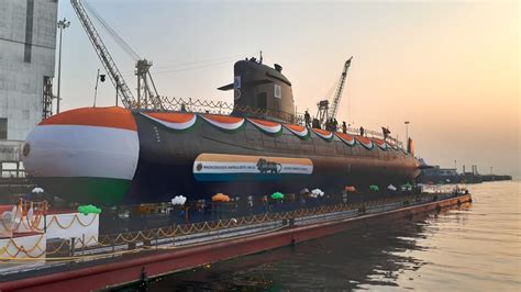 MDL Launches Fifth Scorpene-class Submarine for the Indian Navy - Naval ...