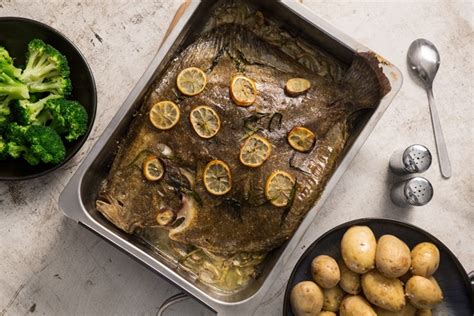 Baked Turbot on the Bone Recipe - Great British Chefs