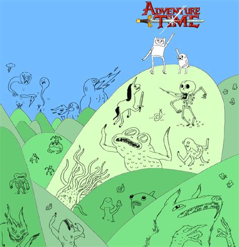 Adventure Time (2010) — Art of the Title