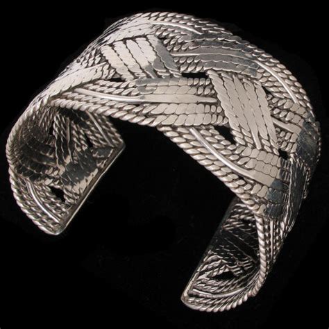 Wide Braided Cuff : Elysium Inc