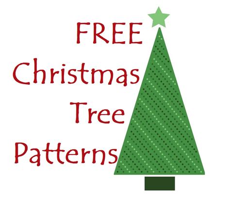 Modern Christmas Tree Quilt Patterns - mypaperbleeds