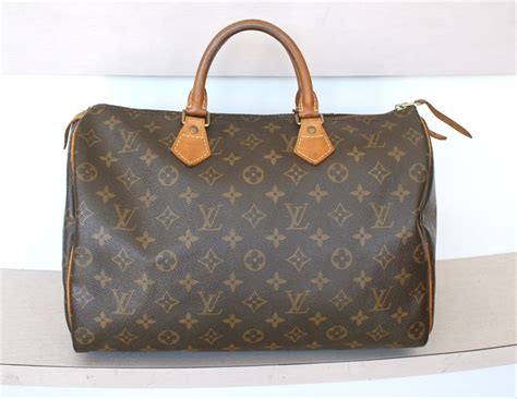 LOUIS VUITTON SPEEDY 35 Monogram Handbag No.1194-c