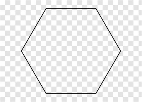 Regular Polygon Hexagon Shape Geometry - Irregular Triangle Transparent PNG