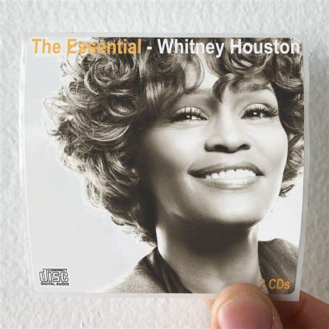 Whitney Houston The Essential Whitney Houston Album Cover Sticker