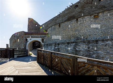 The Deva Castle in Romania Stock Photo - Alamy