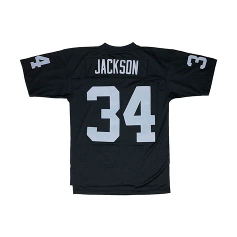 Mitchell & Ness Oakland Raiders Bo Jackson Throwback Jersey – Premier VII