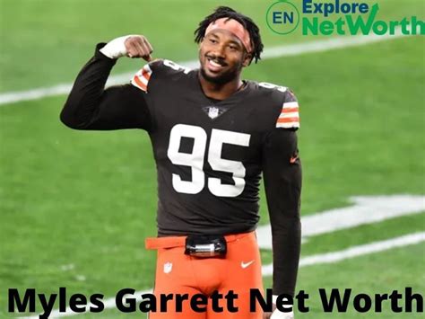 Myles Garrett - American Football Star | Net Worth $12 Million