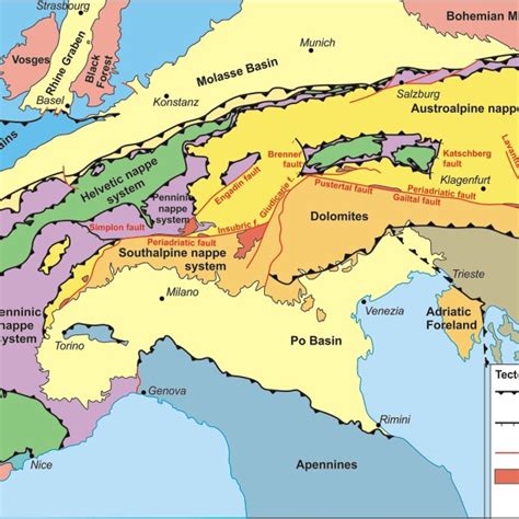 (PDF) The structure of the Eastern Alps: from Eduard Suess to present-day knowledge