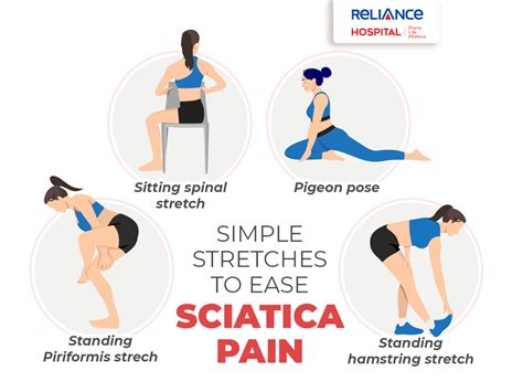 Simple stretches to ease sciatica pain
