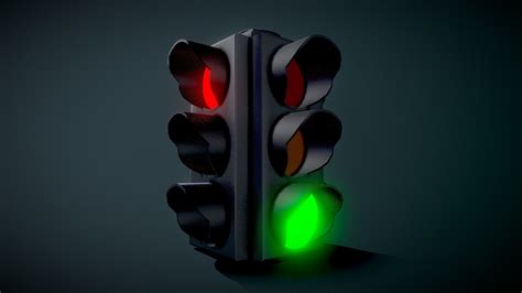 Traffic Light (Animation) - Buy Royalty Free 3D model by Yanez Designs ...