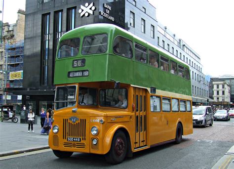 An old Glasgow bus © Thomas Nugent cc-by-sa/2.0 :: Geograph Britain and Ireland