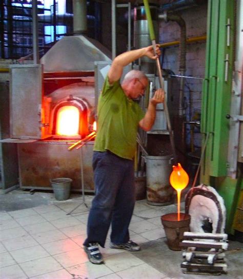 Glass blowing on Murano Island 2119733608dcaa65946628aa01e635ed.jpg (670×768) | Blown glass art ...