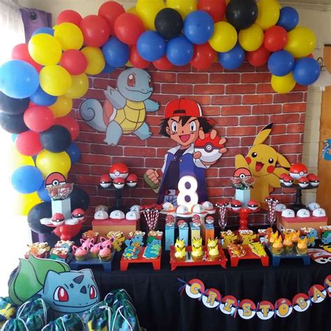 Pokemon Birthday Party Ideas | Photo 1 of 9 | Pokemon birthday party, Pokemon birthday, Pokemon ...