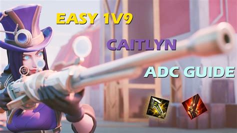 How To Caitlyn ADC Tips and Tricks (Advanced) - Korean Challenger ...