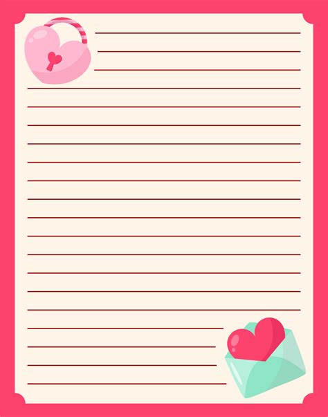 Free Printable Love Letter Paper - Get What You Need For Free
