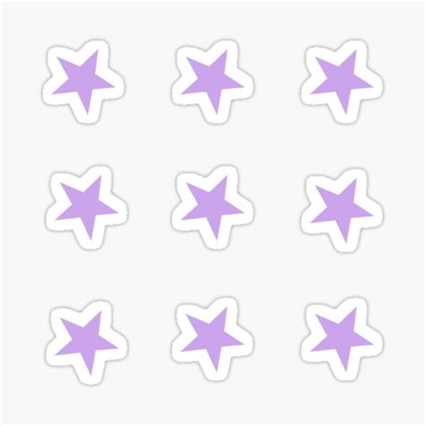 "mini purple star stickers" Sticker for Sale by sydmcg | Redbubble