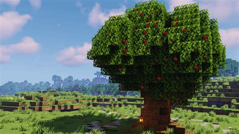 Vanilla Apple Tree in Minecraft : r/Minecraft