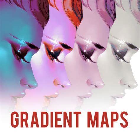 ArtStation - 4 PHOTOSHOP GRADIENT MAPS | Artworks