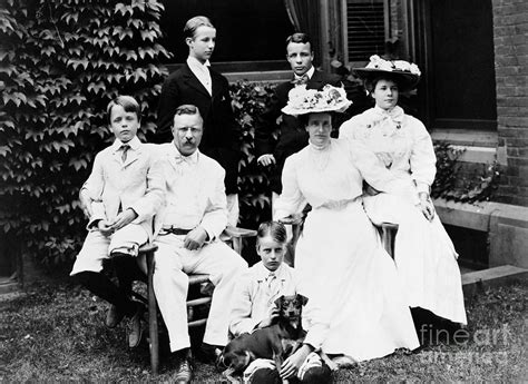 Theodore Roosevelt Family Photograph by Granger