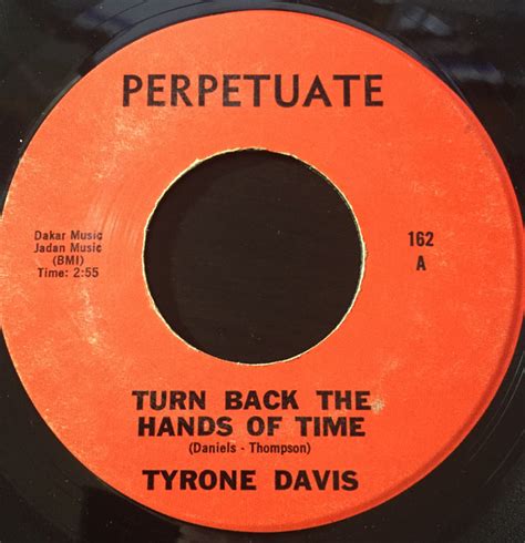 Tyrone Davis – Turn Back The Hands Of Time (Vinyl) - Discogs