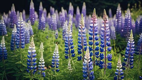 Lupine Blue Blossom Flowers Free Stock Photo - Public Domain Pictures