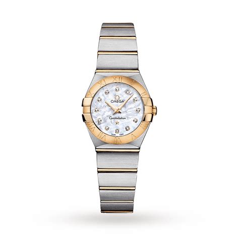 Omega Constellation Ladies 24mm Quartz Diamond Dot Ladies Watch ...