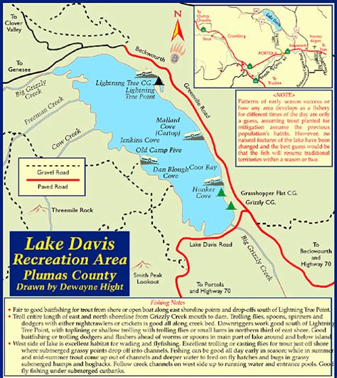 Wes' Travels to California Lakes: Lake Davis - Plumas County, California