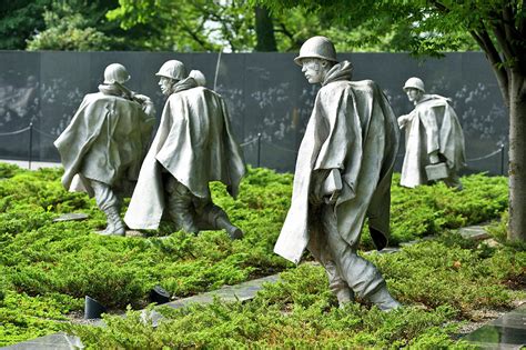 Korean War Memorial, Washington Dc Digital Art by Heeb Photos | Fine Art America