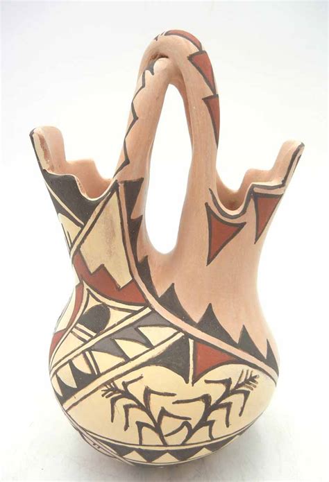 Native American Indian Pottery>Native American Indian Wedding Vases Archives - Palms Trading Company