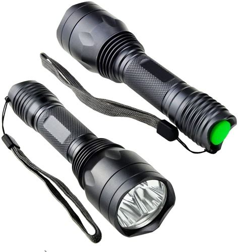 WindFire S10 Red/Green LED Hunting Light Torch Waterproof Tactical ...