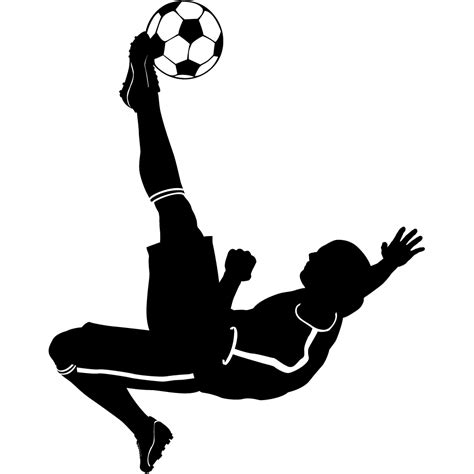 Wallstickers folies : Soccer Player Wall Stickers