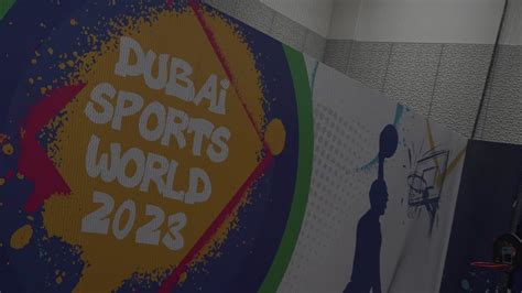 Krishnamoorthy Shetty on LinkedIn: Dubai Sports World 2023