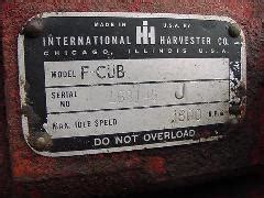 A.T.I.S. FAQ on Farmall Cubs – Antique-Tractor.com – World's Oldest Online Antique Tractor Community