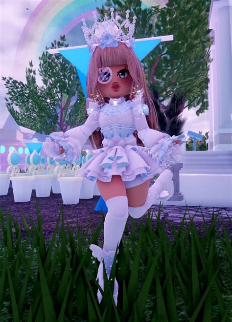 Pastel Blue | Aesthetic roblox royale high outfits, Royal clothing, Island outfit