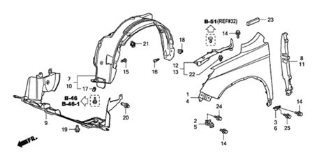 Front Fenders for 2007 Honda CR-V 5-DOOR | Conicelli Honda Parts