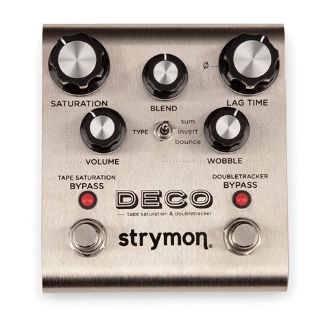 Strymon Deco Tape Saturation and Doubletracker Delay Pedal | Johns Music