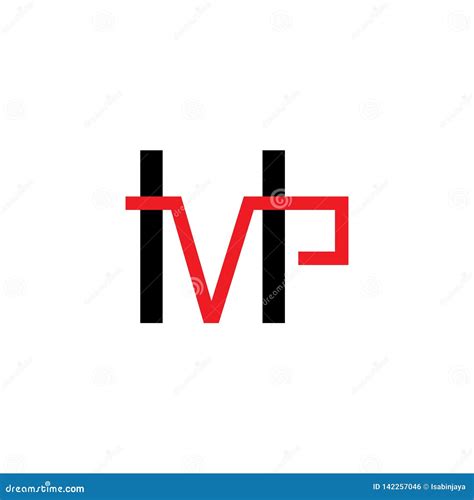 MVP logo letter design stock illustration. Illustration of shape ...