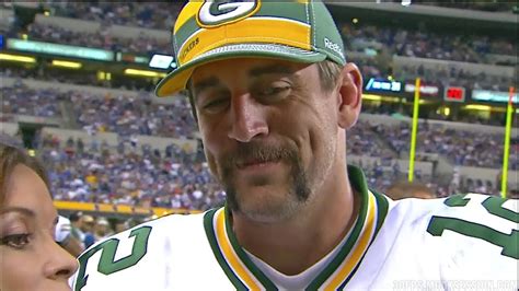 Aaron Rodgers' Mustache Wins The Preseason - SBNation.com